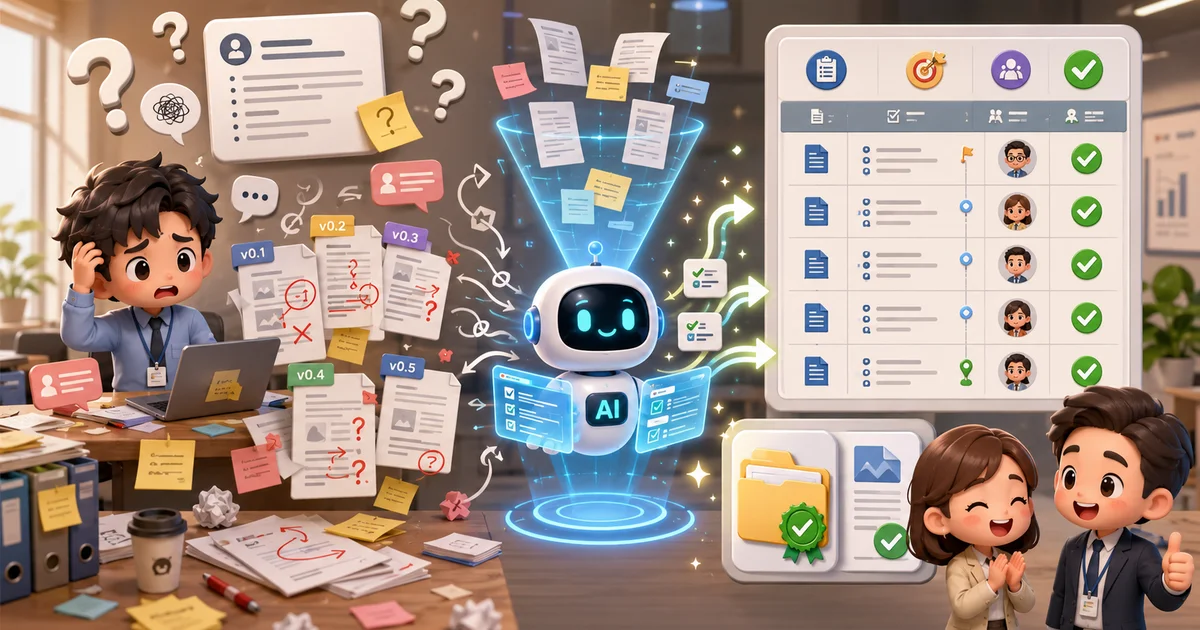 AI 把模糊要求變成可勾選標準