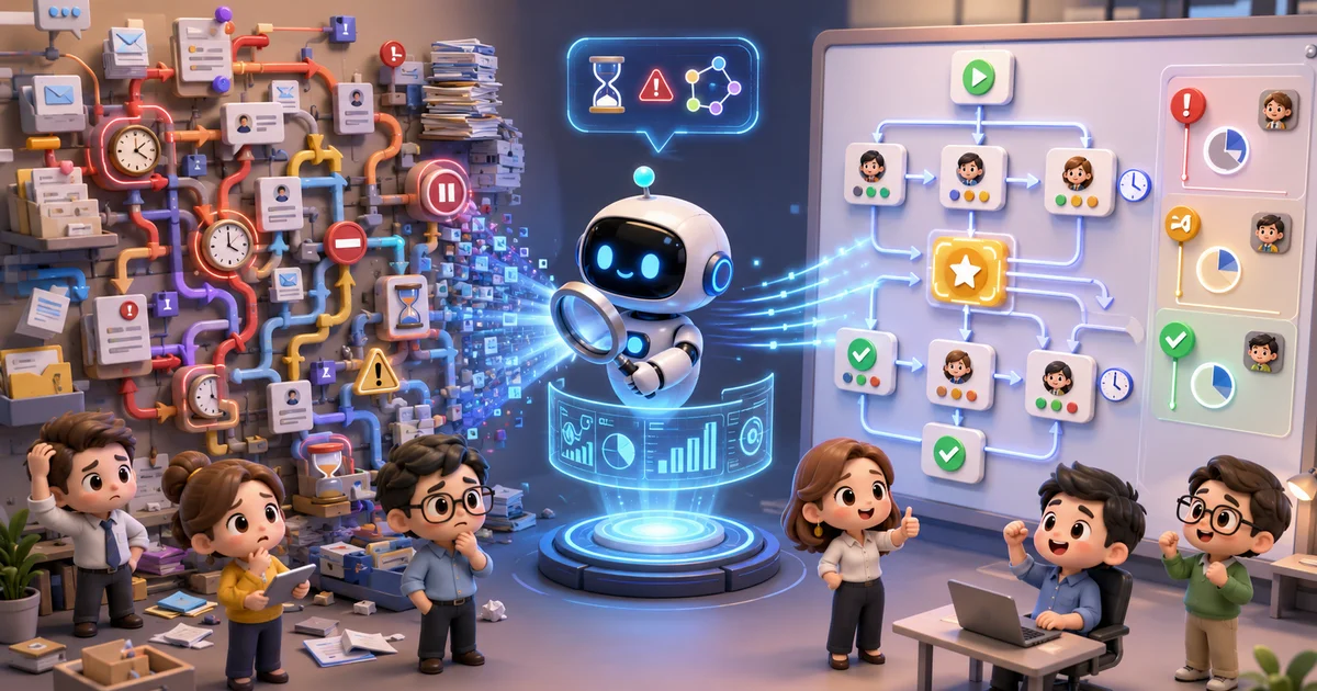 AI 找出專案塞車路段