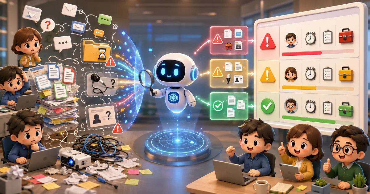 AI 找出最值得優先處理的風險