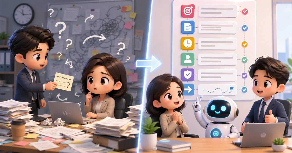 工作交辦總是說不清楚？用 AI 把模糊任務變成可執行清單